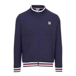 Bluza sportowa męska Fila FBM2610151500. Niebieskie bluzy męskie Fila, m, bez wzorów, bez kaptura, trekkingowe. Za 562.00 zł.