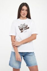 T-shirt damski z nadrukiem muszli Tristane JOOP!. T-shirty damskie JOOP!, m, bez wzorów, bez kołnierzyka. Za 399.00 zł.