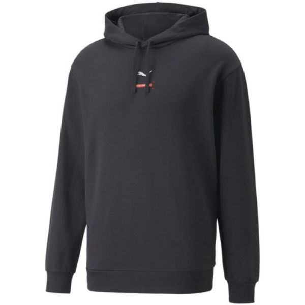 Bluza dresowa męska Puma BETTER. Czarne bluzy męskie Puma, m, bez wzorów, z bawełny, z kapturem. Za 256.44 zł.
