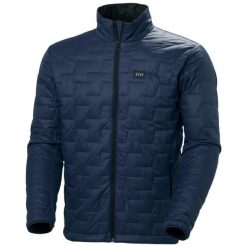 Kurtka puchowa Helly Hansen Lifaloft. Niebieskie kurtki męskie Helly Hansen, na zimę, m, bez wzorów, z puchu, narciarskie. W wyprzedaży za 652.50 zł.