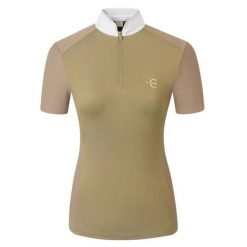 Kombinezon do jazdy konnej dla kobiet Covalliero. Brązowe koszule damskie COVALLIERO, bez wzorów, sportowe, bez kołnierzyka, bez ramiączek. Za 249.00 zł.