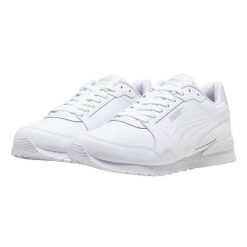 Trampki Męskie St Runner V3 L. Białe trampki męskie Puma, bez wzorów, sportowe, bez zapięcia. Za 329.99 zł.
