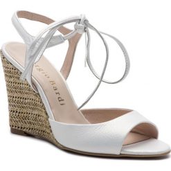 Espadryle SERGIO BARDI - SB-28-07-000265 102. Białe sandały damskie marki Sergio Bardi, bez wzorów, ze skóry. Za 319.00 zł.
