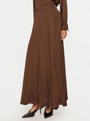 ViCOLO Spódnica maxi TS0191 Brązowy Regular Fit. Brązowe spódnice damskie ViCOLO, s, bez wzorów, z wiskozy, maxi. Za 199.99 zł.