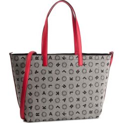 Torebka KARL LAGERFELD - 91KW3019 Czarny Szary. Czarne torebki do ręki damskie KARL LAGERFELD, bez wzorów, z materiału, klasyczne, bez dodatków. W wyprzedaży za 499.00 zł.