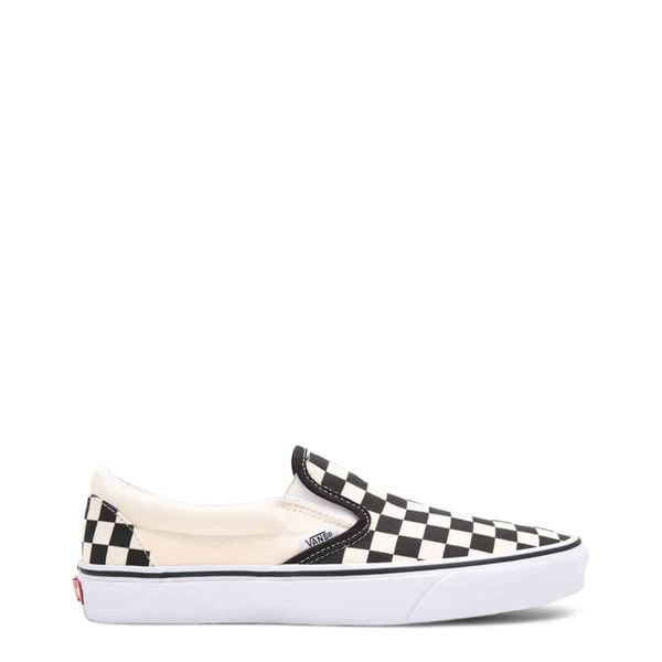 Buty Vans Classic Slip-On czarne damskie. Białe buty sportowe męskie Vans, bez wzorów, z gumy, casualowe, bez zapięcia. Za 331.99 zł.