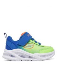 Skechers Sneakersy Skechers Meteor-Lights-Krendox 401495N/BLLM Niebieski. Niebieskie buty sportowe chłopięce Skechers, bez wzorów, z materiału, bez zapięcia. Za 129.99 zł.