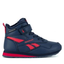 Trzewiki Reebok. Niebieskie trampki i tenisówki chłopięce Reebok, bez wzorów, bez zapięcia. Za 129.99 zł.