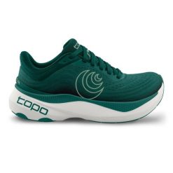 Buty trailowe Topo Athletic Aura. Białe buty sportowe męskie Topo Athletic, bez zapięcia. Za 808.50 zł.