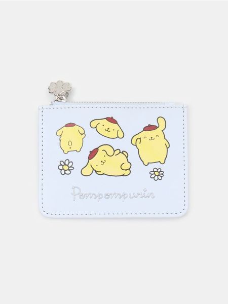 Portfel Pompompurin - błękitny. Niebieskie portfele damskie Sinsay, bez wzorów. Za 19.99 zł.