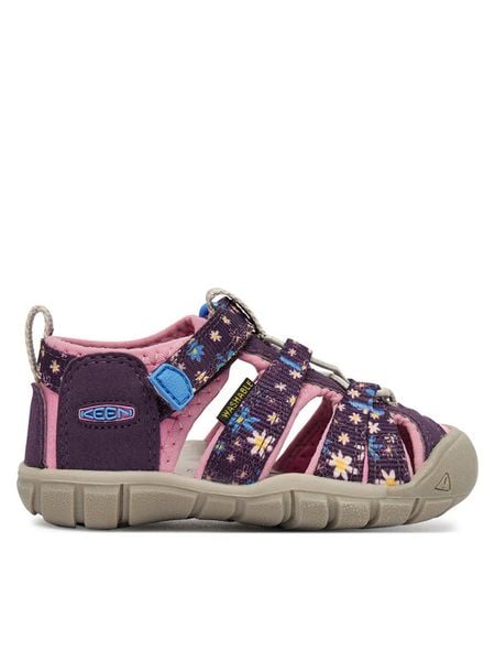 Keen Sandały Seacamp II Cnx 1030799 Fioletowy. Fioletowe sandały dziewczęce Keen, z materiału, bez zapięcia. Za 199.99 zł.