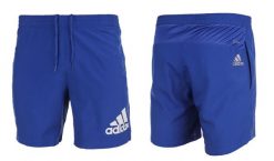 Spodenki męskie adidas Run It. Fioletowe krótkie spodenki sportowe męskie Adidas, m, bez wzorów, z materiału, do biegania. Za 112.99 zł.