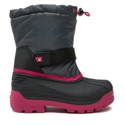 Śniegowce Kimberfeel. Szare śniegowce dziewczęce Kimberfeel, bez zapięcia. Za 239.99 zł.