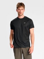 Koszulka Newline core running. Czarne koszulki sportowe męskie Newline, m, bez wzorów, z dżerseju, bez kołnierzyka, bez ramiączek, na fitness i siłownię. Za 184.00 zł.