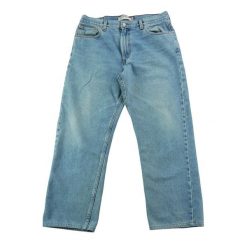 Second life - Levi Strauss spodnie męskie jeans 505 regular - Jak nowy. Niebieskie spodnie sportowe męskie Levi's, l, bez wzorów, z bawełny. Za 102.20 zł.