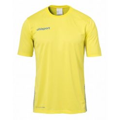 Koszulka Uhlsport Score. Niebieskie koszulki sportowe męskie Uhlsport, xl, bez wzorów, bez kołnierzyka, bez ramiączek, na fitness i siłownię. Za 124.50 zł.