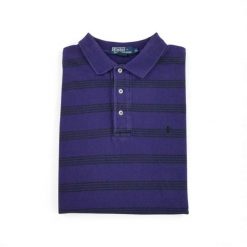 Second life - Krótki rękaw męskiego polo - Stan bardzo dobry. Fioletowe koszulki polo męskie Ralph Lauren, m, bez wzorów, sportowe, bez ramiączek. Za 114.17 zł.