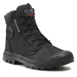 Trapery Palladium. Czarne kozaki damskie Palladium. Za 559.99 zł.