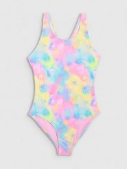 4F Kostium kąpielowy jednoczęściowy dziewczęcy - multikolor 158/164 (12-14 lat). Stroje kąpielowe dla dziewczynek 4f, bez wzorów. Za 89.99 zł.