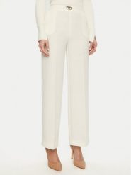 Marciano Guess Spodnie materiałowe 5RGB02 7115A Écru Regular Fit. Spodnie materiałowe damskie Marciano Guess, z aplikacjami, z materiału. Za 569.99 zł.