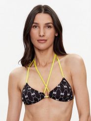 Pinko Góra od bikini Brughiera 101044 A0S6 Czarny. Czarne bikini damskie Pinko, s, bez wzorów. Za 239.99 zł.