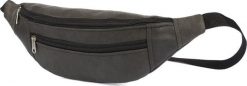 Beltimore Męska saszetka biodrówka nerka na pas regulowana czarna F49. Czarne saszetki męskie Beltimore. Za 45.00 zł.