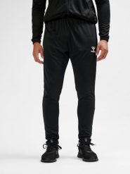 Spodnie do biegania Hummel Essential. Niebieskie spodnie materiałowe damskie Hummel, xl, bez wzorów, z dresówki, z standardowym stanem. Za 190.00 zł.
