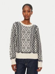 JOOP! Sweter 58 JW244KN329 30043966 Écru Regular Fit. Swetry damskie JOOP!, bez wzorów, z syntetyku, bez kołnierzyka, bez ramiączek, bez kaptura. Za 429.99 zł.