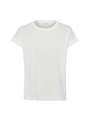 Marie Lund Koszulka Kobiety Bawełna biały, XL. Białe t-shirty damskie Marie Lund, uniwersalny, bez wzorów, z bawełny, bez kołnierzyka. Za 99.95 zł.