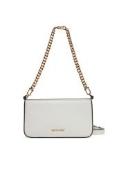 MICHAEL Michael Kors Torebka 32S5GYTU1L Biały. Białe listonoszki damskie MICHAEL Michael Kors, bez wzorów, ze skóry, bez dodatków. Za 670.99 zł.