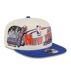Czapka New Era All Star Game NY Knicks biała. Białe czapki i kapelusze męskie New Era, bez wzorów, retro. Za 196.70 zł.
