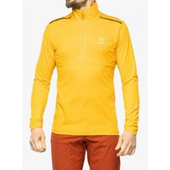 Bluza z zamkiem 1/2 Haglofs męska L.I.M Strive Mid Top. Żółte bluzy męskie Haglöfs, l, bez wzorów, bez kaptura, trekkingowe. W wyprzedaży za 301.20 zł.