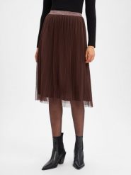 Nümph spódnica tiulowa - Numea Kobiety brązowy, 36. Brązowe spódnice damskie Nümph, bez wzorów, z materiału, eleganckie. Za 229.95 zł.