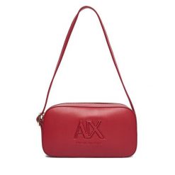 Torebka Armani Exchange. Czerwone torebki do ręki damskie Armani Exchange, bez wzorów, klasyczne, bez dodatków. Za 489.99 zł.