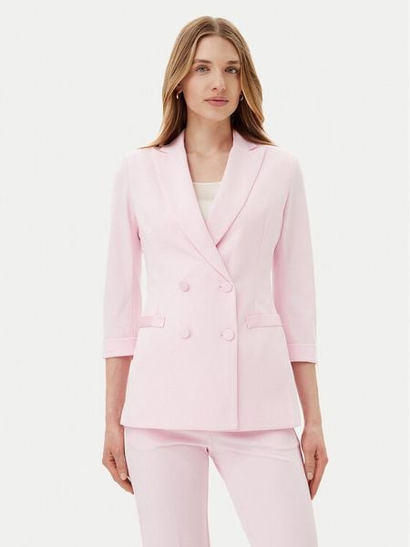 Imperial Marynarka JU25JAW Różowy Slim Fit. Czerwone żakiety damskie Imperial, l, bez wzorów, z syntetyku. Za 309.99 zł.