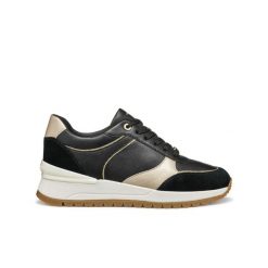 Sneakersy damskie Geox Desya A. Czarne obuwie sportowe damskie Geox, bez wzorów. Za 595.00 zł.