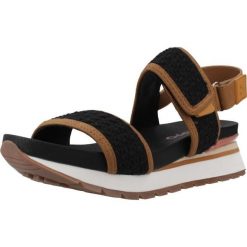 Sandały GIOSEPPO 78121G Czarny. Czarne obuwie sportowe damskie Gioseppo, bez wzorów, z syntetyku, bez obcasa, bez zapięcia. Za 348.99 zł.