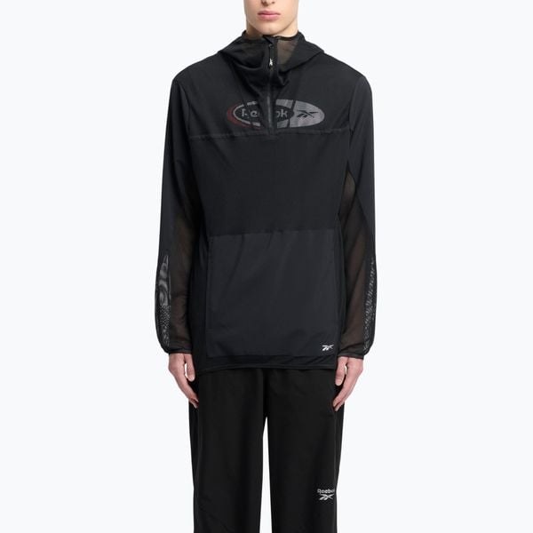 Kurtka Reebok Athlete Hype. Czarne kurtki męskie REEBOK FITNESS, m, bez wzorów. Za 219.99 zł.