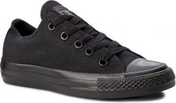 Converse Buty damskie Chuck Taylor All Star Ox czarne r. 36.5 (M5039). Czarne trampki i tenisówki damskie Converse, bez wzorów, retro, bez zapięcia. Za 199.99 zł.