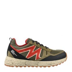 Buty turystyczne męskie LOMER Vitality Fit Sport Mtx Z. Zielone eleganckie półbuty Lomer, z mikrofibry, eleganckie, bez zapięcia. Za 869.99 zł.