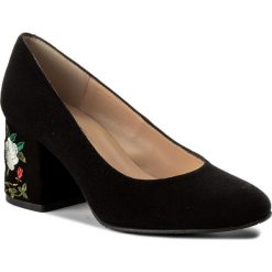 Półbuty BRENDA ZARO - T2072G Black. Czarne półbuty damskie Brenda Zaro, ze skóry, eleganckie. W wyprzedaży za 299.00 zł.