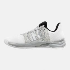 Buty halowe Kempa Attack One 2.0. Białe buty sportowe męskie Kempa, z materiału, bez zapięcia, do piłki ręcznej. W wyprzedaży za 559.70 zł.
