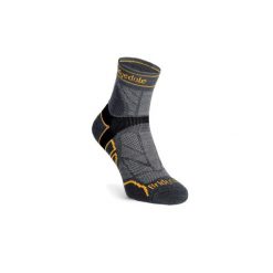 Skarpety do biegania męskie Bridgedale Lt T2 Merino Sport 3/4. Szare skarpety męskie Bridgedale, bez wzorów. Za 78.99 zł.