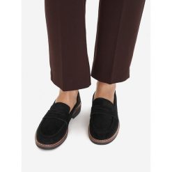 Lordsy JENNY. Czarne mokasyny damskie Jenny. Za 129.99 zł.