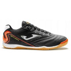Buty piłkarskie halowe męskie Joma Maxima. Brązowe buty sportowe męskie Joma, z gumy, bez zapięcia, do piłki nożnej. Za 149.99 zł.