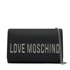 Torebka LOVE MOSCHINO. Czarne torebki do ręki damskie Love Moschino, bez wzorów, wizytowe, bez dodatków. Za 699.99 zł.