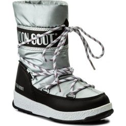Śniegowce MOON BOOT - We Sport Jr Wp 34051300001 Argento-Nero. Śniegowce dziewczęce marki Moon Boot. W wyprzedaży za 249.00 zł.
