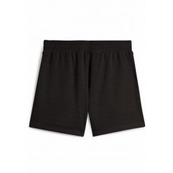 Damskie strukturalne szorty ESS ELEVATED 5" z wysokim stanem PUMA Black. Czarne obuwie sportowe damskie Puma, m, bez wzorów, sportowe, z podwyższonym stanem, na fitness i siłownię. W wyprzedaży za 104.00 zł.
