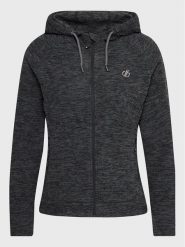 Dare2B Polar Out & Out DWA513 Czarny Slim Fit. Czarne bluzy sportowe damskie DARE2B, bez wzorów, z polaru, bez kaptura. Za 129.99 zł.