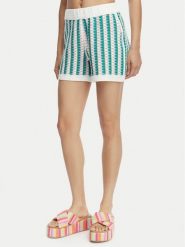 Banana Moon Szorty materiałowe Nolio Bloomday MXN47 Zielony Regular Fit. Zielone szorty damskie Banana Moon, m, bez wzorów, z bawełny. Za 429.99 zł.